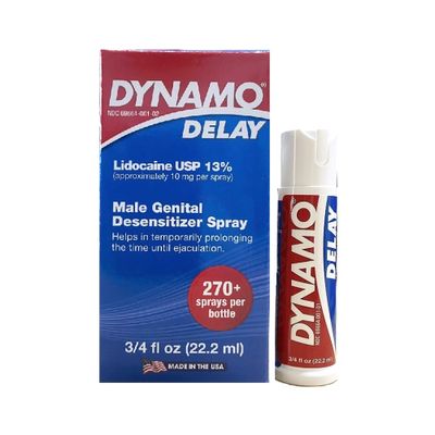 Hàng Nội Địa Cao Cấp - Dung Dịch Xịt Lâu Ra Cho Nam Dynamo Delay 22.2ml mẫu 2 - hỗ trợ kéo dài thời gian, thấm nhanh