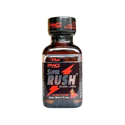 Sản Phẩm Chính Hãng Loại 1 - Dung Dịch Hít Thư Giãn Super Rush Original Black Label 30ml PWD Usa - hương dịu, dùng cho c