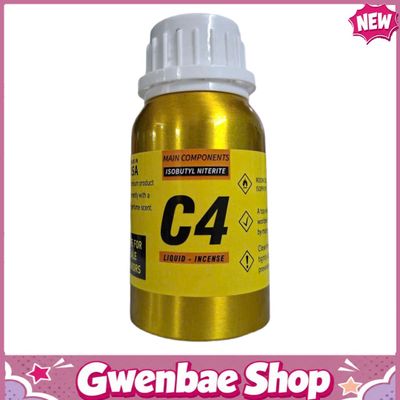 Chai Hít Tăng Khoái Cảm Kích Thích Bao Phê Popper Khô C4 Main Components Yellow USA Siêu Mạnh - Gwenshop Chính Hãng