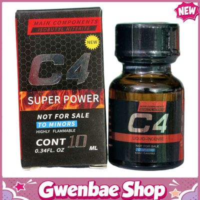 Chai Hít Tăng Khoái Cảm Kích Thích Bao Phê Popper C4 Super Power 10ml - Gwenshop Chính Hãng