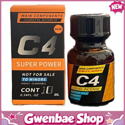 Chai Hít Tăng Khoái Cảm Kích Thích Bao Phê Tăng Khoái Cảm Popper C4 Black Orange – Chai 10ml - Gwenshop Chính Hãng