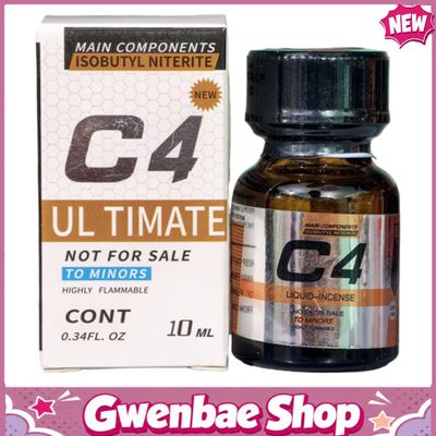 Chai Hít Tăng Khoái Cảm Kích Thích Bao Phê Popper C4 Ultimate 10ml - Gwenshop Chính Hãng