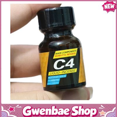 Chai Hít Tăng Khoái Cảm Kích Thích Bao Phê Popper C4 Black Yellow 10ml - Gwenshop Chính Hãng