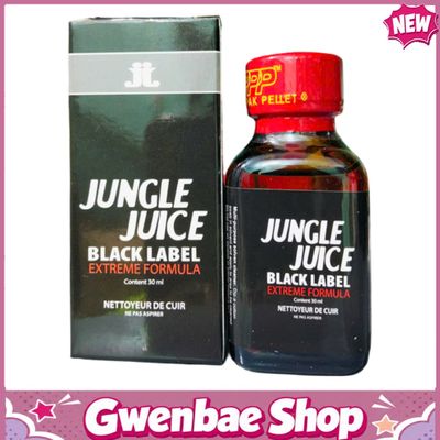 Chai Hít Tăng Khoái Cảm Kích Thích Bao Phê Popper Jungle Juice Black Label 30ml Chính Hãng - Gwenshop Chính Hãng