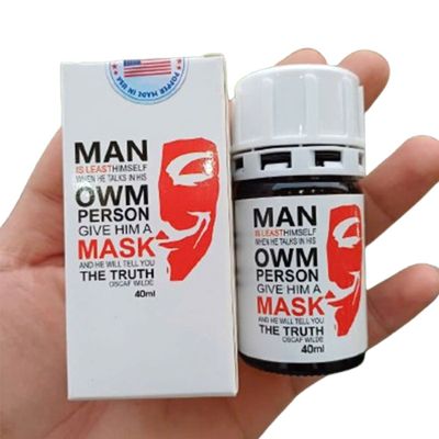 Dòng Cao Cấp Chính Hãng - Dung Dịch Hít Thư Giãn Mask Trắng 40ml Siêu Mạnh Cực Phê - hương dịu, dùng cho cả nam và nữ