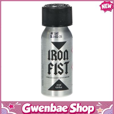 Chai Hít Bao Phê Tăng Khoái Cảm Kích Thích Popper Iron Fist 24ml Chính Hãng Pháp - Gwenshop Chính Hãng