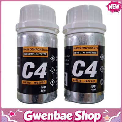 Chai Hít Tăng Khoái Cảm Kích Thích Bao Phê Popper Khô C4 USA Chính Hãng 40ml - Gwenshop Chính Hãng