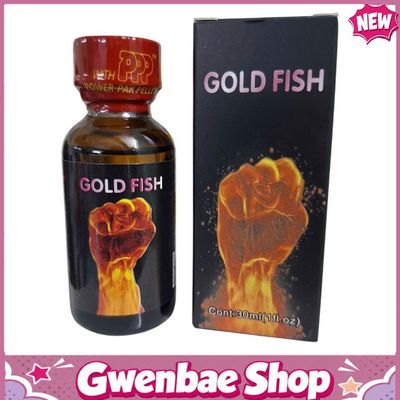 Chai Hít Tăng Khoái Cảm Kích Thích Bao Phê Poppers Gold Fist Bản 30ml Mạnh Mẽ - Gwenshop Chính Hãng