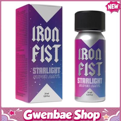 Chai Hít Tăng Khoái Cảm Kích Thích Bao Phê Poppers Iron Fist Starlight 24ml Super Amyl Nitrite Formula - Gwenshop Chính Hãng