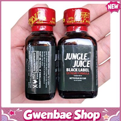 Chai Hít Tăng Khoái Cảm Kích Thích Bao Phê Popper Jungle Juice Black Label PWD USA 30ml - Gwenshop Chính Hãng