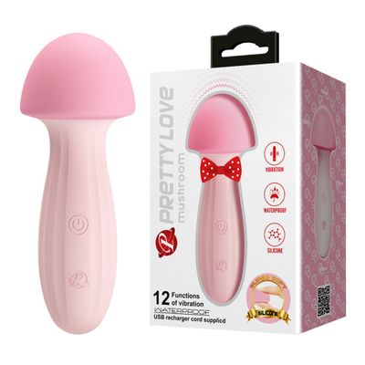 Hàng Chuẩn Nhập Khẩu - Thiết Bị Massage Rung Pretty Love Mushroom Đồ Chơi Tình Dục Có Thiết Kế Siêu Dễ Thương 12 Functio