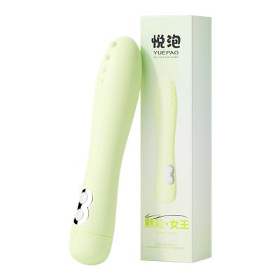 Phiên Bản Chính Hãng - Thiết Bị Massage Rung sạc pin điều khiển xa Leten Swan YUEPAO 100% silicone - nhiều chế độ, sạc p