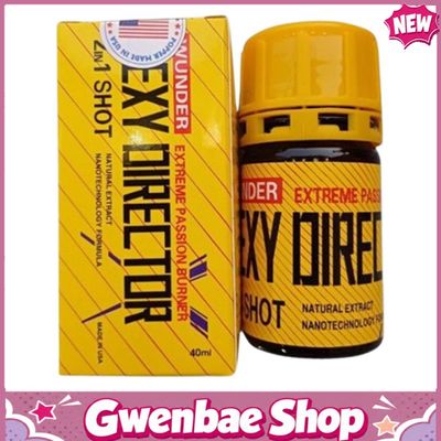 Chai Hít Tăng Khoái Cảm Kích Thích Bao Phê Popper Sexy Director 40ml Chính Hãng - Gwenshop Chính Hãng