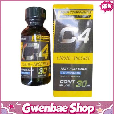 Chai Hít Tăng Khoái Cảm Kích Thích Bao Phê Popper C4 Liquid Incense Lọ 30ml - Gwenshop Chính Hãng
