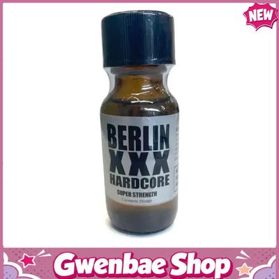 Chai Hít Kích Thích Bao Phê Tăng Khoái Cảm Popper Berlin XXX Hardcore Aroma Chai 25ml Siêu Mạnh - Gwenshop Chính Hãng