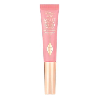 Sản Phẩm Chính Hãng Loại 1 - Má Hồng Charlotte Tilbury Matte Beauty Blush Wand #Pillow Talk 12ml - Kem Thoa Trang Điểm T
