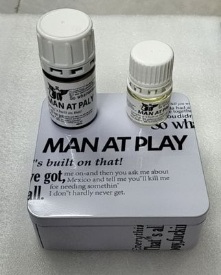 Dòng Cao Cấp Chính Hãng - Combo 2 chai tinh dầu hộp sịn cao cấp MAN AT PLAY 40ml, giao hàng kín đáo