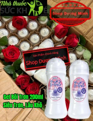 ( 76.8k Lượt Bán).Gel Bôi Trơn 200ml, Công Thức Mới, Siêu Trơn, Lâu Khô, Tiết Kiệm 