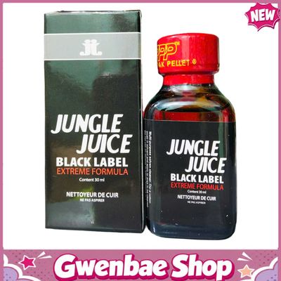 Chai Hít Kích Thích Bao Phê Tăng Khoái Cảm Popper Jungle Juice Black Label 30ml Chính Hãng - Gwenshop Chính Hãng