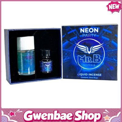 Chai Hít Tăng Khoái Cảm Kích Thích Bao Phê Combo Popper Neon Party Xanh Dạ Quang 50ml Chính Hãng Mỹ Chai 40ml + 10ml - Gwenshop Chính Hãng