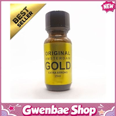 Chai Hít Tăng Khoái Cảm Kích Thích Bao Phê Popper Amsterdam Gold Chai 25ml - Gwenshop Chính Hãng