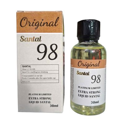 Hàng Chuẩn Nhập Khẩu - Dung Dịch Hít Thư Giãn Original Santal 98 30ml Mùi Hương - hương dịu, dùng cho cả nam và nữ