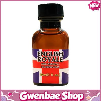 Chai Hít Tăng Khoái Cảm Kích Thích Bao Phê Tăng Khoái Cảm Popper DS USA English Royale - Chai 30ml - Gwenshop Chính Hãng