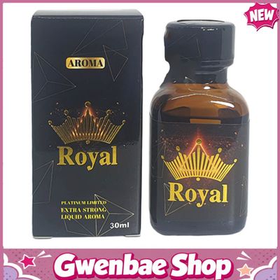 Chai Hít Tăng Khoái Cảm Kích Thích Bao Phê Popper Royal Black 30ml - Gwenshop Chính Hãng