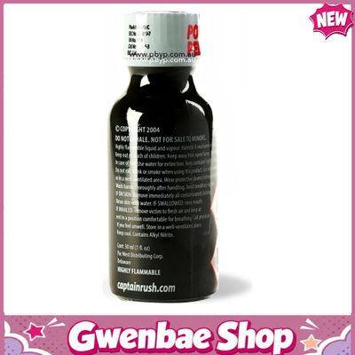 Chai Hít Bao Phê Tăng Khoái Cảm Kích Thích Popper Super Rush Black Label 30ml - Gwenshop Chính Hãng