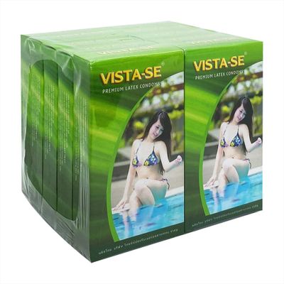 Dòng Cao Cấp Chính Hãng - Bao Su Cao Cấp Vista Hộp 100 Cái Cho Gia Đình, Khách Sạn, Nhà Nghỉ VISTA-SE 10 - ôm sát cảm gi