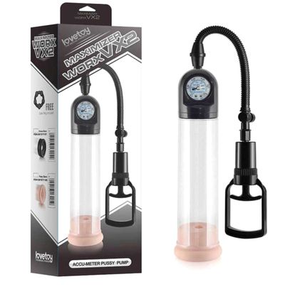 Bản Nhập Khẩu Cao Cấp - Máy Tập Tăng Kích Thước Dương Vật LoveToy Maximizer Worx VX2, giao hàng kín đáo
