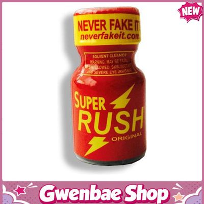 Chai Hít Tăng Khoái Cảm Kích Thích Bao Phê Popper Super Rush đỏ 10ml by PWD – Made in USA - Gwenshop Chính Hãng