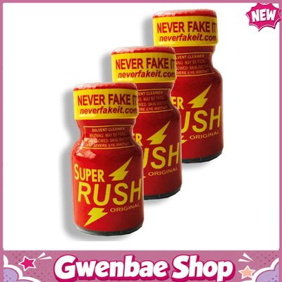 Chai Hít Kích Thích Bao Phê Tăng Khoái Cảm Popper Super Rush đỏ 10ml by PWD – Made in USA - Gwenshop Chính Hãng
