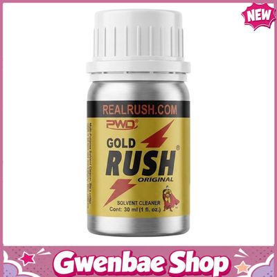 Chai Hít Tăng Khoái Cảm Kích Thích Bao Phê Popper khô PWD USA Gold Rush Original - Chai 30ml - Gwenshop Chính Hãng