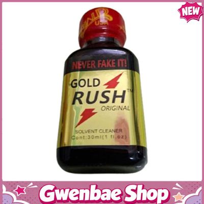 Chai Hít Tăng Khoái Cảm Kích Thích Bao Phê Popper Gold Rush Original 30ml Chính Hãng PWD USA Phiên Bản Giới Hạn - Gwenshop Chính Hãng