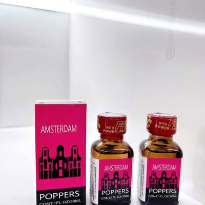 Phiên Bản Chính Hãng - Dung Dịch Hít Thư Giãn 30ml USA Hàng , Cực Mạnh,Phê Lâu, Gây Ảo Giác, mẫu 2 AMSTERDAM - hương dịu
