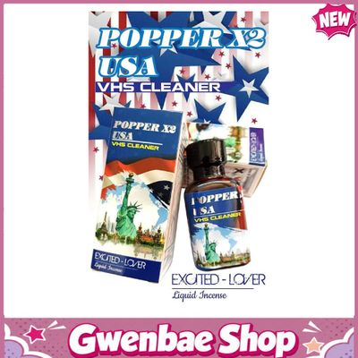 Chai Hít Tăng Khoái Cảm Kích Thích Bao Phê Popper X2 USA Excited Lover 30ml Tăng Hưng Phấn Không Cồn Phiên Bản Giới Hạn - Gwenshop Chính Hãng