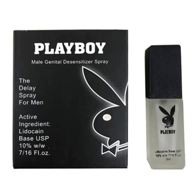 Hàng Chuẩn Nhập Khẩu - Dạng Xịt kéo dài thời gian thỏ đen Playboy 5ml Anh hiệu quả tốt mẫu 2 - hàng có sẵn, giao nhanh t