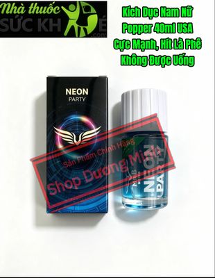 Chai Hít Kích Thích Hưng Phấn Cho Nam Nữ, Popper 40ml USA, Hàng Chính Hãng 