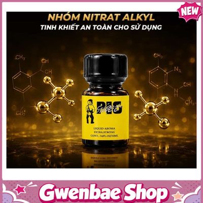 Chai Hít Bao Phê Tăng Khoái Cảm Kích Thích tăng khoái cảm Popper PWD USA Pig Sweat - Chai 10ml - Gwenshop Chính Hãng