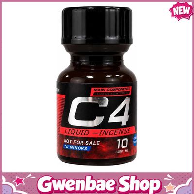 Chai Hít Tăng Khoái Cảm Kích Thích Bao Phê tăng khoái cảm Popper PWD USA C4 Red - Chai 10ml - Gwenshop Chính Hãng