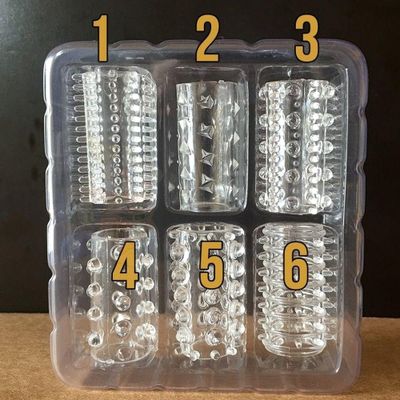 Hàng Chuẩn Nhập Khẩu - Bộ 6 Đệm Silicon Hầm Hố Mềm Mại - Vật Phẩm Phong Thủy Siêu Dãn, Thích Hợp Mọi Kích Thước Chủ Đề K
