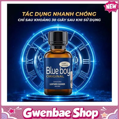 Chai Hít Bao Phê Kích Thích Tăng Khoái Cảm tăng khoái cảm Popper PWD USA Blue Boy - Chai 30ml - Gwenshop Chính Hãng