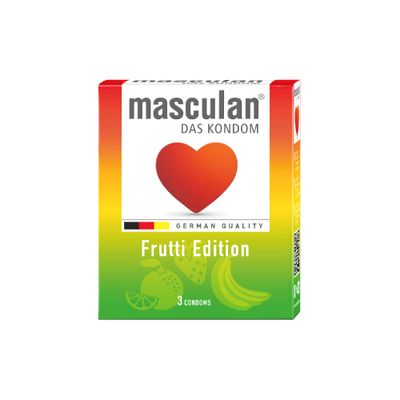 Hàng Nội Địa Cao Cấp - Bao Su Cao Cấp Có Mùi Thơm Của Đức Masculan Fruiti Edition H3 mẫu 2 3 - ôm sát cảm giác thật, gia