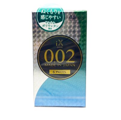 Hàng Chuẩn Nhập Khẩu - Bao Su Cao Cấp Siêu Mỏng Nhiều Gel Cao Cấp Jex IX 0.02 - Nhật Bản 0.02 - ôm sát cảm giác thật, gi