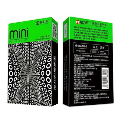 Bao Cao Su HBM Mini Thin Size Nhỏ 46mm, Bcs Siêu Mỏng Nhiều Gel - Hộp 10 Cái 