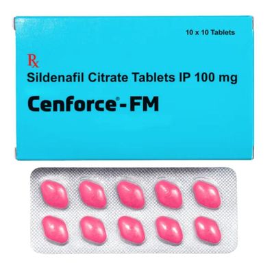 Hàng Chuẩn Nhập Khẩu - Viên Nén Cenforce FM 100mg Cho Nữ Vỉ 10 Viên 10 x 10 Tablets, giao hàng kín đáo