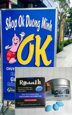 Viên Uống Rocket 1h, Hộp 10 Viên, Chính Hãng USA, Cực Mạnh, Tác Dụng Nhanh, Giúp Cương Cứng Liên Tiếp Cả Ngày 