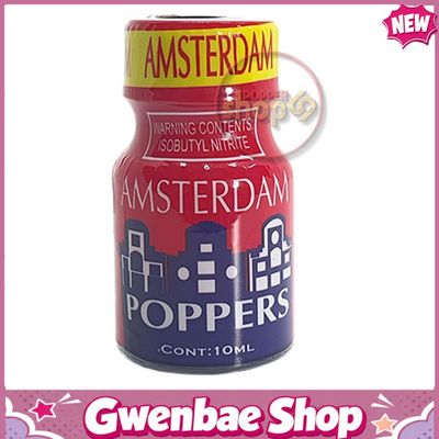 Chai Hít Tăng Khoái Cảm Kích Thích Bao Phê Popper Amsterdam 10ml - Poppers Giá Rẻ - Gwenshop Chính Hãng