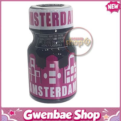 Chai Hít Kích Thích Bao Phê Tăng Khoái Cảm Popper Amsterdam Black 10ml - Poppers Giá Rẻ - Gwenshop Chính Hãng